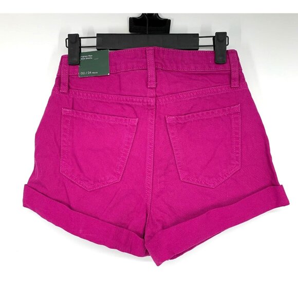 Wild Fable Mom Shorts Highest Rise Rolled Cuffed Denim NWT - Picture 8 of 10